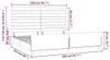 vidaXL Bettgestell ohne Matratze Dunkelbraun 200x200 cm Produktbild-Vorschau 6
