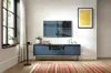 AX LIVING Meuble pour TV Domiti 154 cm Moderne en bleu Voir les images du produit 2