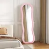 ProximaX Ganzkörperspiegel 160x50 cm Rosa, Wellenform mit Produktbild-Vorschau 10