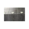 Three recessed floor lights are embedded in a tiled surface. Anteprima dell’immagine prodotto