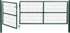 vidaXL Portail de jardin avec poteaux 350 x 120 cm Acier Voir les images du produit 6