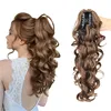 40cm Pferdeschwanz Haarteil Ponytail Extension Lange Produktbild-Vorschau 1