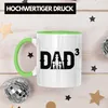Trendation - Vater 3 Kinder Tasse Geschenk Lustiger Spruch Produktbild-Vorschau 3