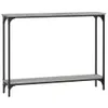 Konsolentisch Grau Sonoma 100x22,5x75 cm Holzwerkstoff Produktbild-Vorschau 1