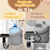 TolleTour Faltbar Tischsitz Babysitz  Klappbare Baby Produktbild-Vorschau 3