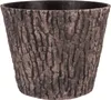 Blumentopf Strend Pro Woodeff, 37,5x30 cm, Walnuss, Produktbild-Vorschau 1