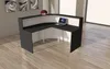 Theke Cento 2A BxT 180x180cm weiß/anthrazit Produktbild-Vorschau 4
