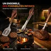 Ensemble BonFeu BonTool 4 pièces – Set d'ustensiles de Voir les images du produit 5