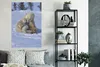 MuchoWow® Poster Eisbär - Jungtier - Schnee 80x120 cm - Produktbild-Vorschau 4