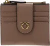 PINKO Pelle portafoglio Multi Purpose Wallet Biscotto Anteprima dell’immagine prodotto 4