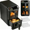 Vertikale fettfreie Fritteuse 2460W 11L XXL Produktbild-Vorschau 1