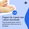 Calzini correttivi per l'alluce valgo, traspiranti, Anteprima dell’immagine prodotto 2