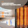 Riscaldatore elettrico a infrarossi con potenze da 600 W e Anteprima dell’immagine prodotto 3