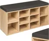 TecTake 402076, Šedá, Hnědá Náhled obrázku produktu 6