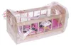 Puppenbett aus Holz 30 x 15 cm Produktbild-Vorschau 3
