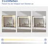 Heilmetz LED Schminkspiegel mit Beleuchtung, 60 x 52 cm Produktbild-Vorschau 3