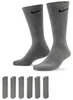 Chaussettes Nike Everyday Cushioned "Carbon Heather/Black" Voir les images du produit 1