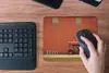 MuchoWow® Mauspad Mousepad Traktor - Scheune - Rot - Produktbild-Vorschau 4
