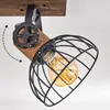 Cotes »Cotes« Deckenlampe, Holz/Metall, Braun/Schwarz Produktbild-Vorschau 6