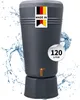 4rain AZURA 2in1 Regentonne 120 L, graphite grey mit Produktbild-Vorschau 8