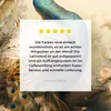 MuchoWow® - Leinwandbilder - Pfau - Pfauenfedern - Blumen - Produktbild-Vorschau 8