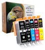 5er-Pack Kompatible Tintenpatronen für Canon PGI-525 Produktbild-Vorschau 1