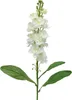 Levkoje Weiß 78cm Kunstblume Deko Seidenblume künstlich Produktbild-Vorschau 1