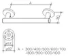 Keuco Plan Care Haltegriff 482 mm verchromt - 34901010400 Produktbild-Vorschau 3