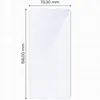 2x Flexibles Hybridglas für Galaxy S25 FE, Bizon Glass Mule Produktbild-Vorschau 2