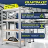MASKO® 2er-Set Lagerregal Schwerlastregal, Kellerregal, Produktbild-Vorschau 2