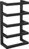 WENKO Metall Handtuchregal Fondiro in Mattschwarz 24 x 42 x Produktbild-Vorschau 1