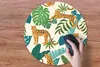 MuchoWow® Mauspad Mousepad Dschungel - Leopard - Pflanzen - Produktbild-Vorschau 3