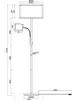 Stojací lampa Trio Burton E27/E14 dvojitá ⌀45cm černá matná Náhled obrázku produktu 6
