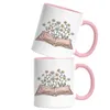 A book a day keeps reality away Tasse Rosa Leseratte Produktbild-Vorschau 2