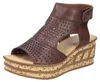 Rieker Keilsandaletten Damen 32313933353132 Braun 41 EU Produktbild-Vorschau 1