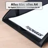 3er Set Dokumentenablage Briefablage Schwarz A4 Produktbild-Vorschau 7