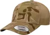 Flexfit by Yupoong Casquette Camionnette Rétro Multicam Voir les images du produit 1