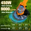 OUTIGO Akku-Rasentrimmer mit 2 * 21V Akku, 4 Messer, Produktbild-Vorschau 3