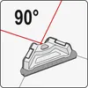 Yato YT-30410, 10 m, 1 mm/m, 690 nm, Bodový, Čierna, Náhľad obrázku produktu 5