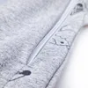 Baby Overall langer Ärmel DRUCK Outlast® - Grau Produktbild-Vorschau 4