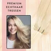 Tresse predĺženia Premium prírodné vlasy #60 svetlo blond Náhľad obrázku produktu 2