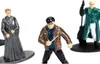 Three miniature figures of characters from the Harry Potter franchise are displayed against a white background. Produktbild-Vorschau