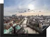 KitchenYeah© Herdabdeckplatte Stadt - Brücke - Hamburg , Produktbild-Vorschau 1
