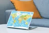 MuchoWow® Laptop Aufkleber Sticker Cover Weltkarte - Produktbild-Vorschau 4