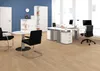 An office environment with desks, chairs, and storage units. Produktbild-Vorschau