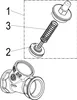 Js Rueckschlagventil, Schraegsitz Muffenanschluss,Dn32,G 1 Produktbild-Vorschau 3