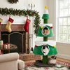 COSTWAY, Albero di Natale per gatti, 156 cm, Tiragraffi per Anteprima dell’immagine prodotto 1
