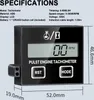 Digitálny otáčkomer, 100-30 000 ot/min, LCD displej, malý Náhľad obrázku produktu 5