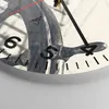 Wanduhr - Rund - Glasuhr - Rad Boot Schiff Reise - 40x40cm Produktbild-Vorschau 5