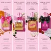 A collage of four different Viva La Juicy perfumes, each with its own description and scent notes. Podgląd zdjęcia produktu